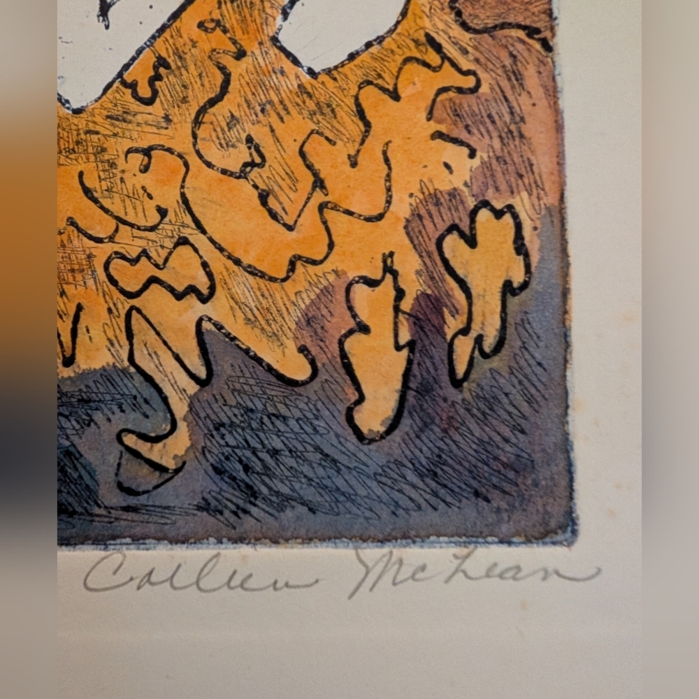 "Jenny" by Colleen Moynahan McLean: Ink & Watercolor - Picture 2 of 12